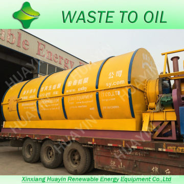 Manufacturer and supplier of Integrated Design Used/Waste Tyre/Plastic Recycling Pyrolysis To Oil Plant Sold to 55 Countries